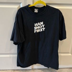 Men’s Star Wars tee Han Shot First